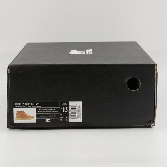 Sorel Men's Explorer Drift WP 'Tawny Buff / Ceramic' NM4807-253 size 8 - 14 - Picture 15 of 16